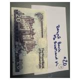 $20 Currency Royal Bank of Scottland