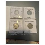 Misc lot of US Buffalo nickels