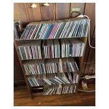MIsc CD's w/ wooden stand