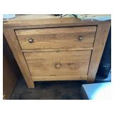 Oak nightstand