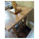 Mission stye Oak table