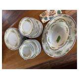 Meito China Handpainted Dish set
