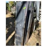 Misc lot of wooden shutters