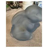 Frosted Glass Rabbit