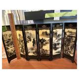Small folding replica room divider