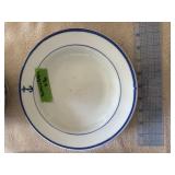 Buffalo pottery dish