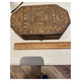 Wooden keepsake box
