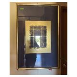 Framed Abstract artwork