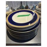 Crown Ducal Colbalt dishes