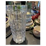 Heavy Crystal glass Vase
