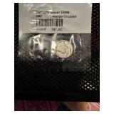 1941 US Silver Mercury dime