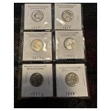 Uncirculated US Jefferson nickles
