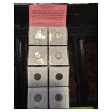Brilliant Uncirculated US Roosevelt dimes