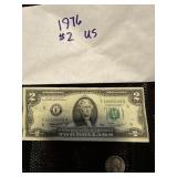 1976 US $2 bill