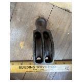 Metal Double Pulley