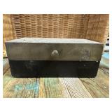 Brass top keepsake box