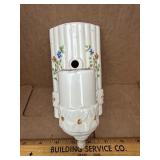 Porcelain? Light fixture-vintage
