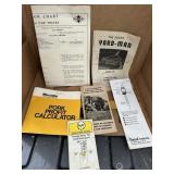 Misc vintage paper lot