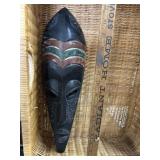Wooden African mask