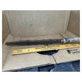 Wood handle metal file