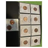 Brilliant Uncirculated Wheat US pennies