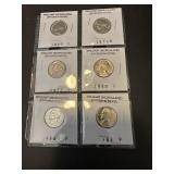 Brilliant Uncirculated Jefferson nickels
