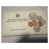 1989 Uncirculated Proof set of US Coins