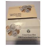 1988 US Uncirculated Coin Proof set