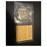 1962 Mexican Silver dollar
