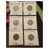 MIsc Buffalo nickels