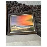 Framed Oil painting