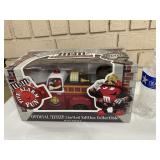 M&Ms Red Firehouse truck