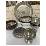 Misc Silver plate lot