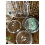 Misc glass dish lids