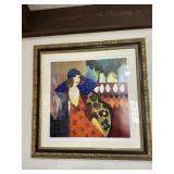 Framed and signed Art