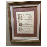 Framed Irish quote