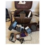 Bell and Howell camera, accessories