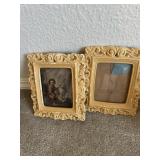 Framed vintage prints