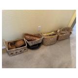 Misc baskets lot