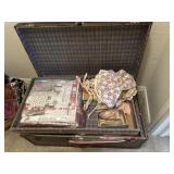 Trunk w/misc collectibles