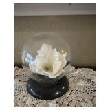 Glass top decor
