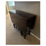 Wooden drop leaf table
