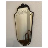 Antique etched Mirror