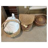 Misc baskets lot