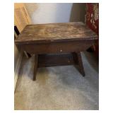 Wooden stool