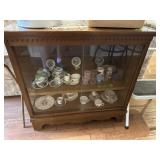 Sliding glass doors cabinet