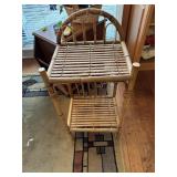 Small Rotan shelf