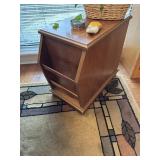 Oak stand cabinet