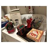 Misc contents of Laundry room, and bathrooms
