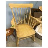Wooden rocker